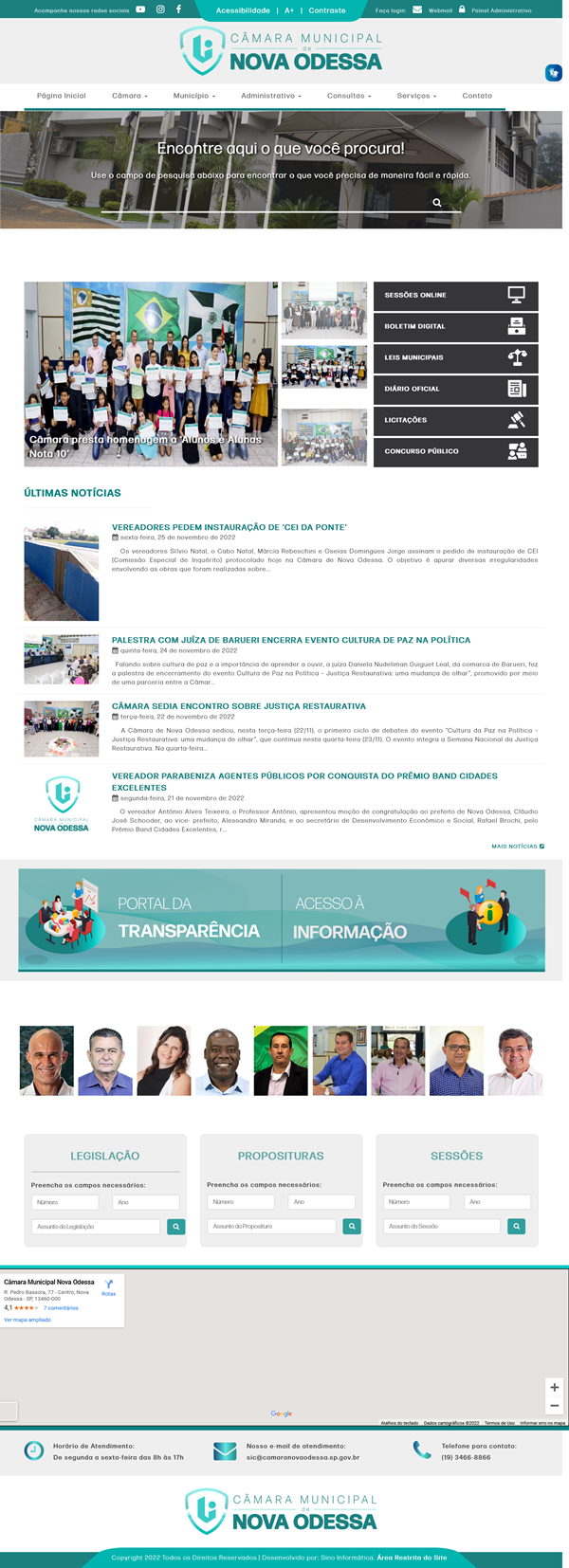 Visualize fotos Tipo: Tipo de Galeria / Descrição: Layouts - SINO INFORMÁTICA